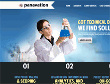 Tablet Screenshot of panavation.com